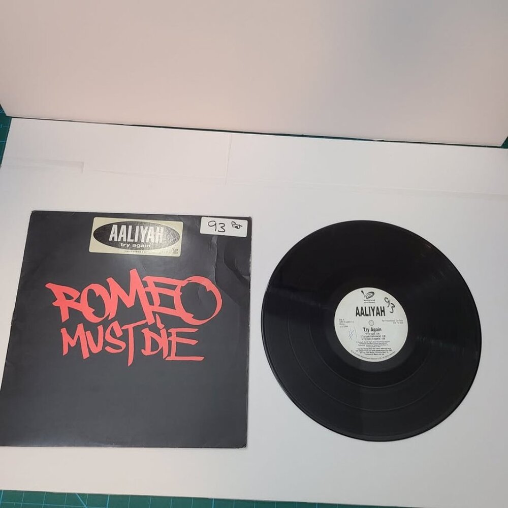 Aaliyah - Try Again - U.S. PROMO 12" VINYL